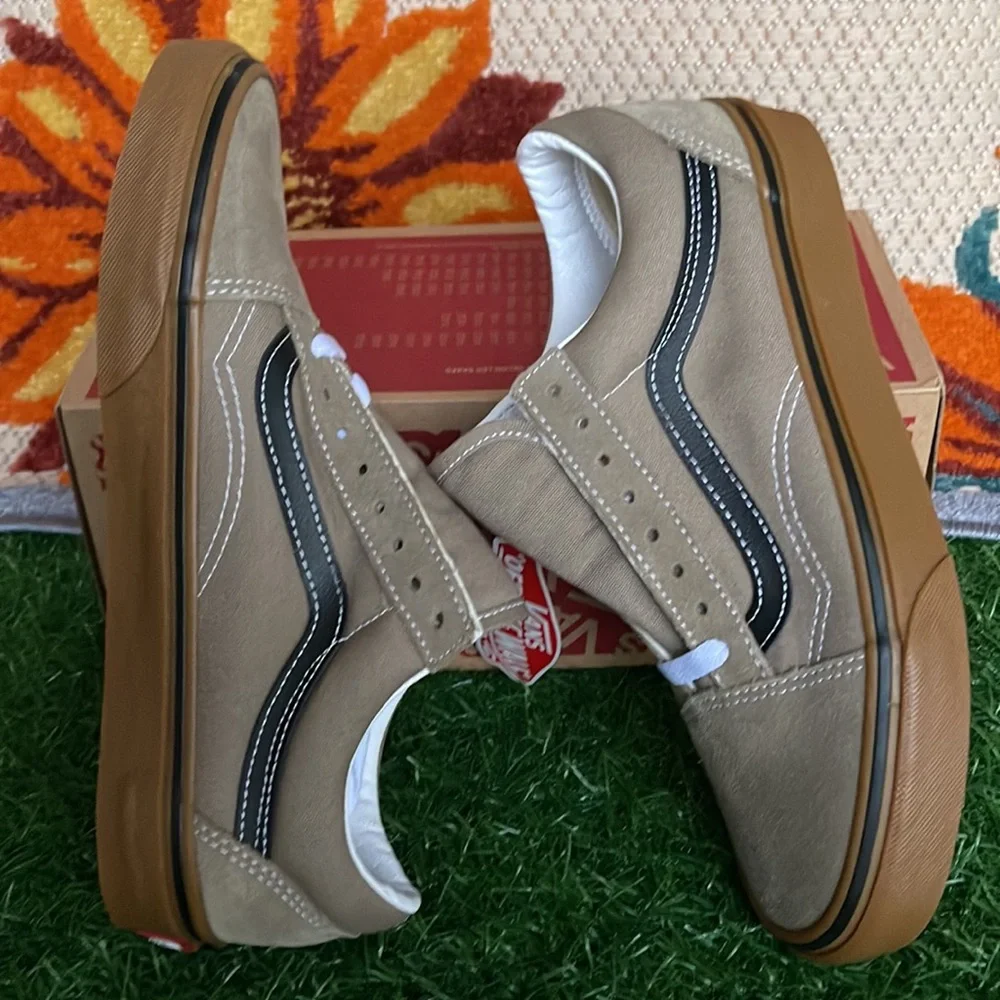 Vans Old School Gum Timber Wolf/Black WMNS sneakers - Picture 12 of 16